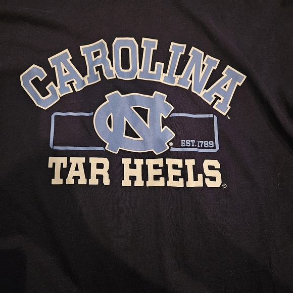 UNC Chapel Hill Carolina Tar Heels long sleeve light weight t-shirt shirt hoodie - Picture 2 of 6